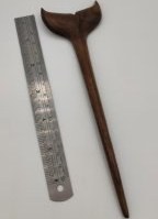 تصویر کانزاشی یا گیره مو چوبی 