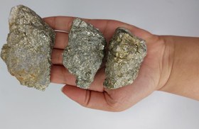 تصویر سنگ راف پیریت سایز 1 