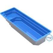 تصویر استخر پیش ساخته فایبرگلاس 3×12 سولدا 