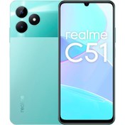 تصویر گوشی موبایل ریلمی مدل C51 دو سیم کارت ظرفیت 128 گیگابایت و رم 4 گیگابایت Realme C51 Dual SIM 128GB And 4GB RAM Mobile Phone