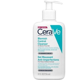 تصویر ژل شستشوی ضد لک و ضد جوش سراوی 236 میل | cerave -blemish control cleanser 236ml 