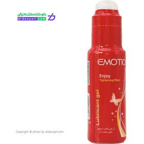 تصویر ژل لوبریکانت قرمز تنگ کننده ایموشن مدل Enjoy Emotion Enjoy Red Gel For Woman 75 ml