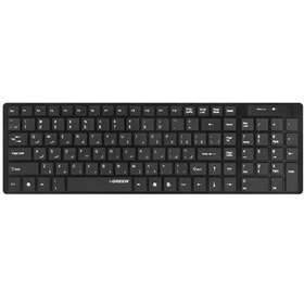 تصویر کیبورد بی سیم گرین مدل WIRELESS KEYBOARD GREEN GK-101W 