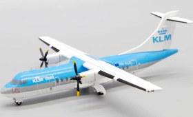 تصویر ماکت هواپیما ای تی ار 42 کی ال ام | Jc wing 1:200 ATR42-300 KLM exel 