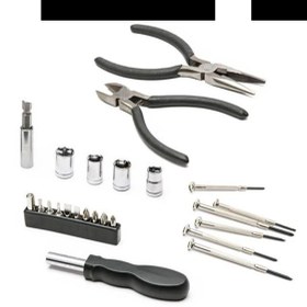 تصویر جعبه ابزار طرح تایر ۲۴ قطعه 