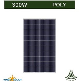تصویر پنل خورشیدی 300 وات پلی کریستال برند Yingli 