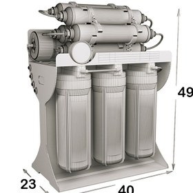 تصویر دستگاه تصفیه آب اس اس وی مدل MaxPro X1000 