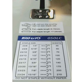 تصویر منگنه کی دبلیو تریو مدل KW-050LC 