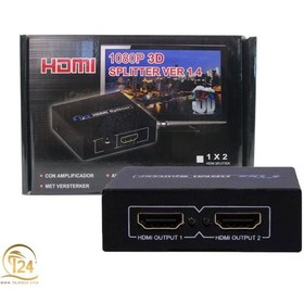 تصویر اسپلیتر ۲ پورت HDMI فلزی 