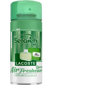 تصویر اسپری خوشبو کننده هوا ستاره اصل مدل Lacoste حجم270 میلی لیتر 
