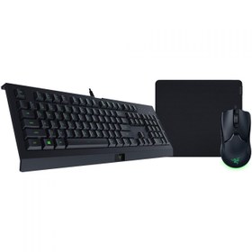 تصویر باندل گیمینگ ریزر Razer Bundle Level Up v1 RAZER BUNDLE LEVEL UP V1 - KB C Lite - M Viper Mini - Mousepad G