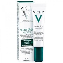 تصویر کرم دور چشم اورجینال برند Vichy مدل Slow Age Yeux 15ml کد 367532804 