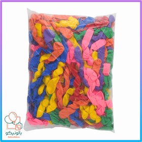 تصویر بادکنک مته‌ای چینی ۱۵۰ گرم (بسته ۱۰۰ عددی) 