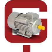 تصویر الکتروموتور تک فاز دو خازن 1.1 کیلووات ( 1.5 اسب) 3000 دور استریم پوسته چدن 1.5HPX2P stream Single-phase 1.1 kw 1.5 HP 3000 rpm 1.5HPX2P