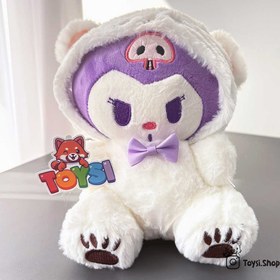 تصویر عروسک کرومی کلاه دار Kuromi