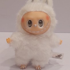 تصویر عروسک لبوبو آنجل - سفید Labubu Angel Plush Doll – POP MART