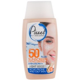 تصویر ضد آفتاب رنگی پیکسل پوست چرب، جوشدار و مختلط Spf50 حجم 50 میلی لیتر(بژ طبیعی،بژ روشن،بژ طلایی) - پوست چرب / بژ روشن 