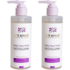 تصویر ژل شست و شوی صورت سینره مدل Anti-Pollution حجم 200 میلی لیتر مجموعه 2 عددی 