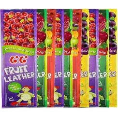 تصویر لواشک بزرگ لاک پشتی فافا بسته 10 عددی 