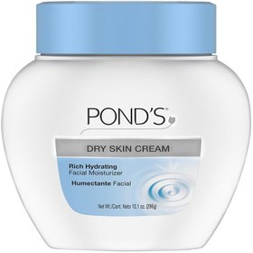 تصویر کرم آبرسان و مرطوب کننده پوست خشک پوندز ۲۸۶ گرمی PONDS DRY SKIN CREAM 286 gr 