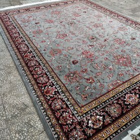 تصویر فرش 12 متری کاشان تخفیفی طرح افشان فیلی 