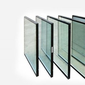 تصویر شیشه دوجداره استاندارد دودی 4+6 