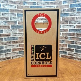 تصویر کورن هول مینی مدل طرح چوب Cornhole mini wood design model