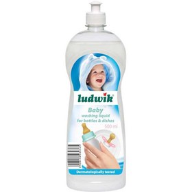 تصویر مایع لهستانی استریل کننده شیشه شیر کودک لادویک 500 میل 