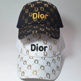 تصویر کلاه کپ پشت تور مدل DIOR 