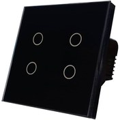 تصویر کلید لمسی دوپل لوکس تاچ سریع 