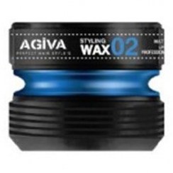 تصویر واکس مو قوی آگیوا AGIVA شماره 2 رنگ آبی ا AGIVA STYLING WAX 02 STRONG & SERT KERATIN 175ML AGIVA STYLING WAX 02 STRONG & SERT KERATIN 175ML