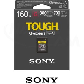 تصویر کارت حافظه سی اف اکسپرس سونی 160 گیگ - Sony 160GB CFexpress Type A Tough Sony 160GB CFexpress Type A Tough