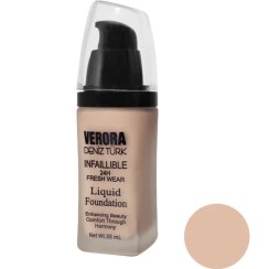 تصویر کرم پودر ورورا مدل 206 حجم 35 میلی لیتر 