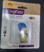 تصویر فلش 32 گیگابایت فانتزی طرح سیمپسون کینگ فست KING FAST KingFast USB Flash Drive 32GB – High-Speed, Durable, Portable Storage