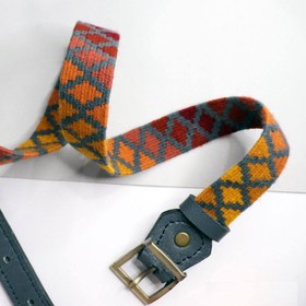 تصویر کمربند گلیمی غروب 