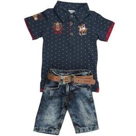 تصویر ست لباس پسرانه کول مدل 51143B ا Cool 51143B Baby Boy Clothing Set Cool 51143B Baby Boy Clothing Set