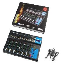 تصویر میکسر 6 کانال فلشخور مدل PROFESSIONAL AUDIO MIXER DSP-00 6CHANNEL 