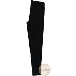 تصویر شلوار زنانه مشکی پنبه لاکرا 