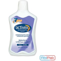 تصویر صابون مایع آنتی باکتریال پوست حساس اکتیو ایکس 300 میلی (Activex) 