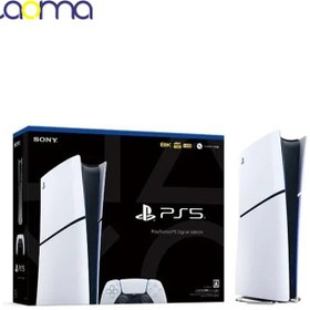 تصویر کنسول بازی سونی مدل PlayStation 5 Slim Digital Edition ظرفیت یک ترابایت ریجن 2000 آسیا به همراه دسته اضافه 