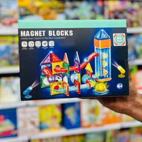 تصویر مگنت تایل چراغدار 