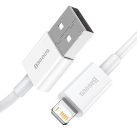 تصویر کابل تبدیل USB به Lightning بیسوس مدل CALYS-A02 طول 1 متر USB to Lightning Conversion Cable BASEUS CALYS-A02 1m