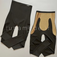 تصویر لگ باربی زنانه فلامنت تک رنگ مشکی 