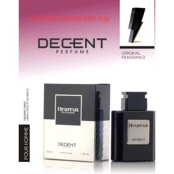 تصویر ادکلن بدبوی رایحه اورجینال حجم 100میلی لیتر(CH Bad boy) Heureux Decent Perfume 100ml