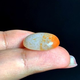 تصویر نگین سنگ عقیق معدنی کد 60006 