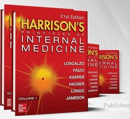 تصویر Harrison,s Internal Medicine 21st edition 4 vol 2022 