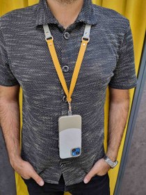 تصویر بند گوشی گردنی چرمی 