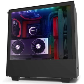 تصویر کیس ان زی اکس تی H510i Matte NZXT H510i Matte Black ATX Mid-Tower Case