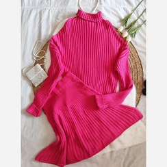 تصویر بلوز دامن بافت پینترستی 