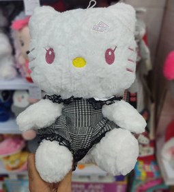 تصویر عروسک کیتی لباس کرومی 